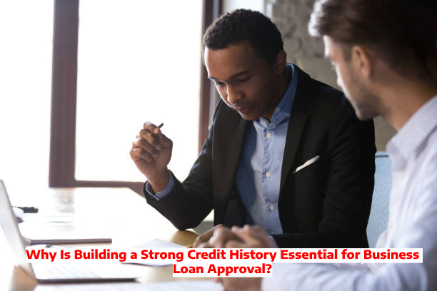 Why Is Building a Strong Credit History Essential for Business Loan Approval?