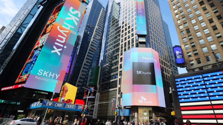 SK Hynix rises 13% in Nasdaq debut. Chairman says ‘demand is enormous’