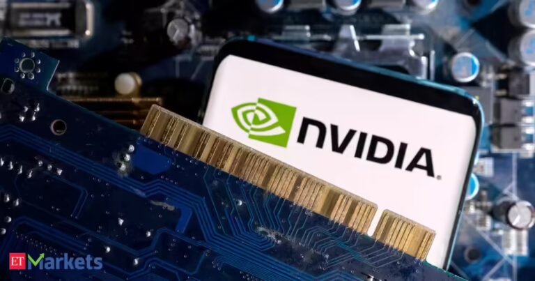 Nvidia’s slide sends valuation back to pre-AI boom levels