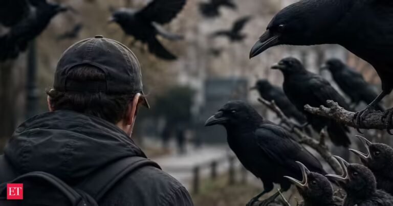 Don’t scare a crow: Crows hold grudges for nearly a decade, they never forget a face, and even teach their chicks to hate the same face