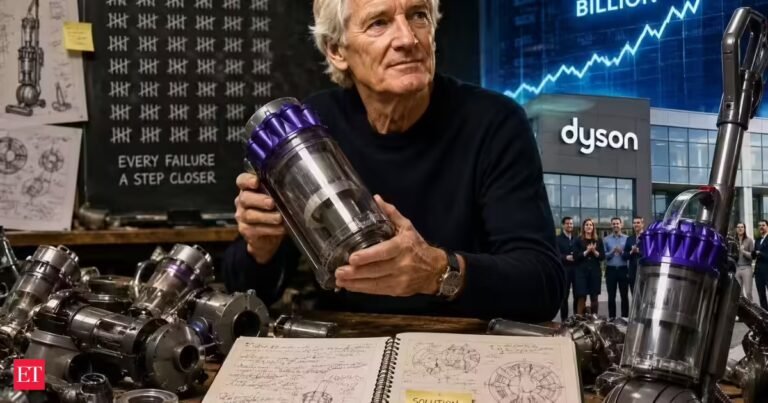 He failed 5,000 times, but never gave up, to make the right vacuum; now his net worth is $13 billion
