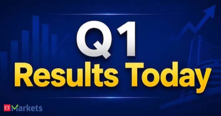 Q1 results today: HDFC Life Insurance, HDB Financial, Jana SFB, ICICI Prudential among 43 companies to report earnings