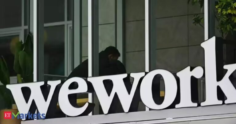 WeWork India Management shares slide 5%; Q1 loss narrows, revenue jumps 27% YoY