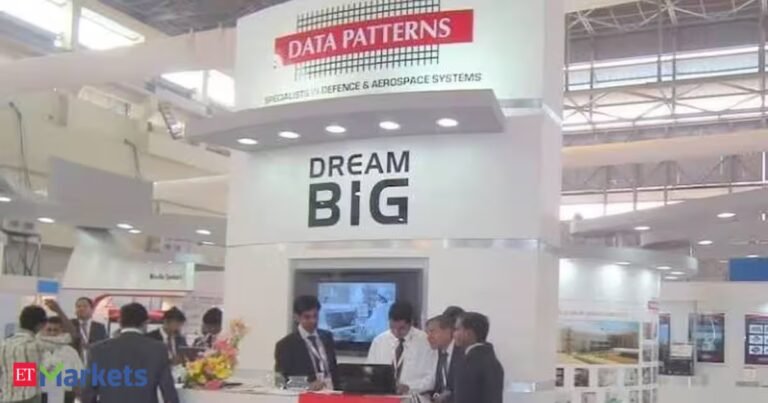 Data Patterns shares fall nearly 7% after Q1 profit declines 14% YoY to Rs 22 crore