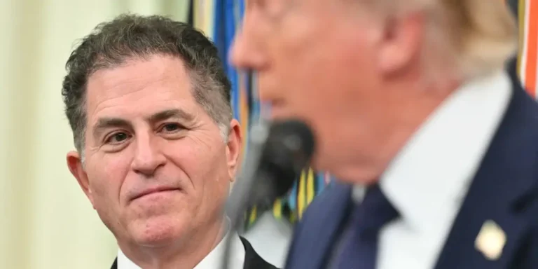 Michael Dell Has Nailed His Relationship With Trump. It’s Paying Off.
