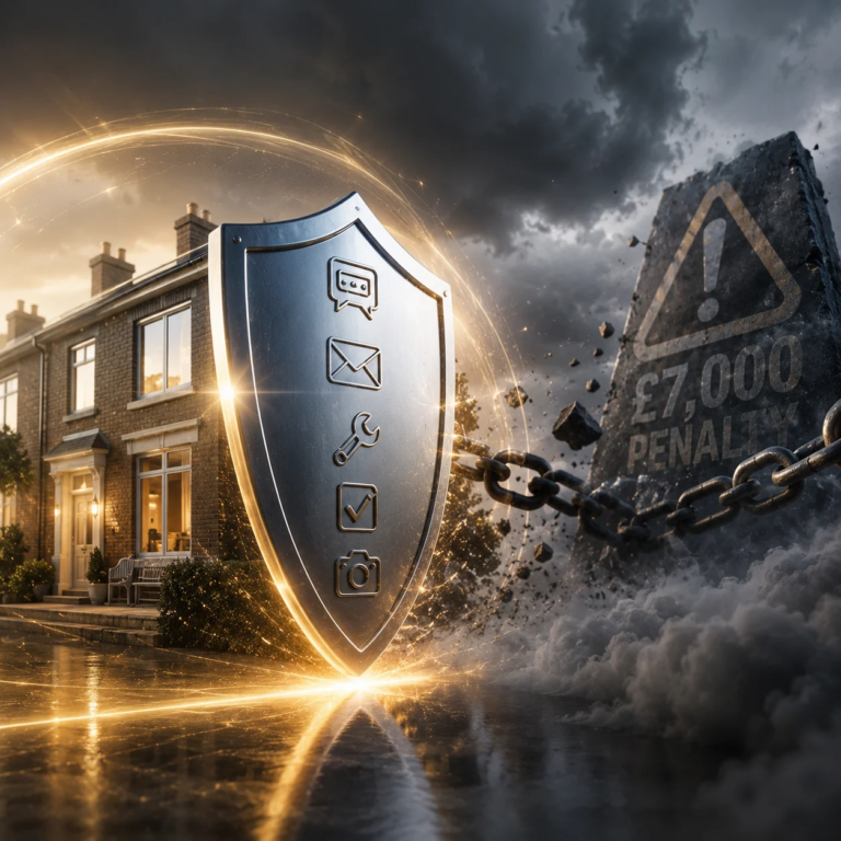 The £7,000 hazard penalty will be decided by your records, not just your property
