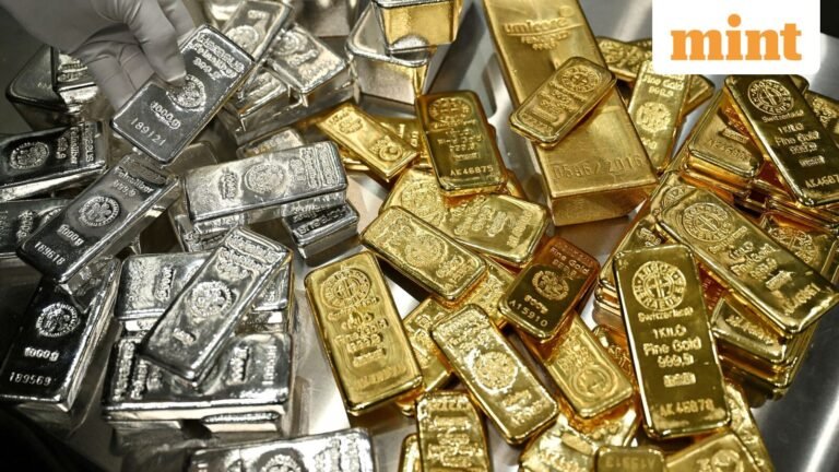Gold, silver prices today: Check retail rates of 24K, 22K gold, 18K, 999 silver in Delhi, Mumbai, Kolkata, other cities