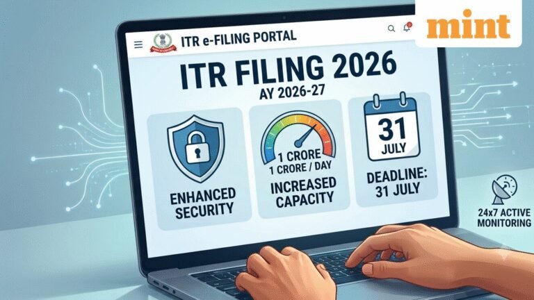 ITR Filing 2026: CBDT upgrades income tax portal before July 31 deadline, Key changes explained