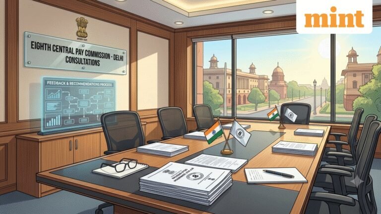 8th Pay Commission schedules Delhi meetings on Aug 7 and 10; July 31 deadline for employee bodies