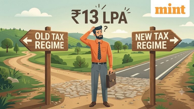 Earning ₹13 lakhs? Old vs new tax regime comparison shows which saves more tax