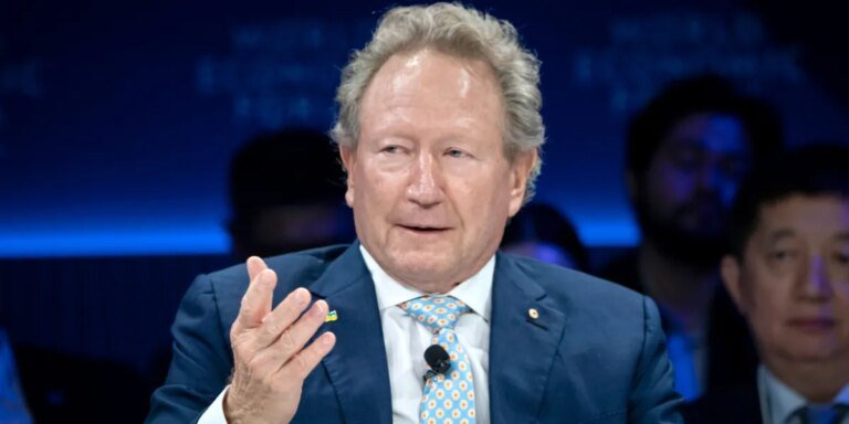 Fortescue CEO Andrew Forrest on freak hiking accident that sent him back to school