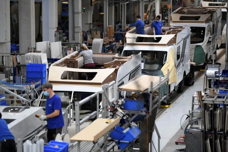 German industrial output rises more than expected in May