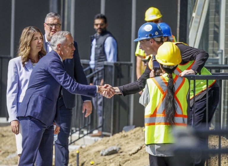 Carney comes to Alberta, talks housing, hears from separatists