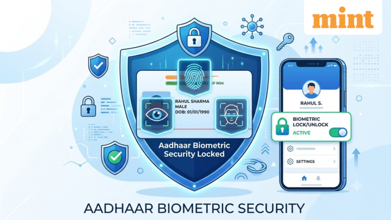 How to lock and unlock your fingerprints and iris using new Aadhaar App