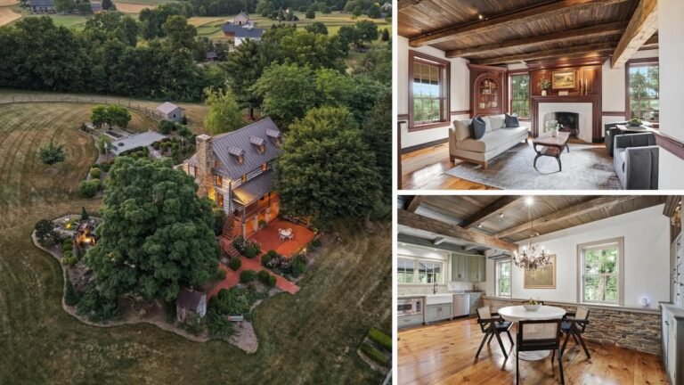 Inside a 226-Year-Old Cabin That Was Relocated and Rebuilt Piece by Piece