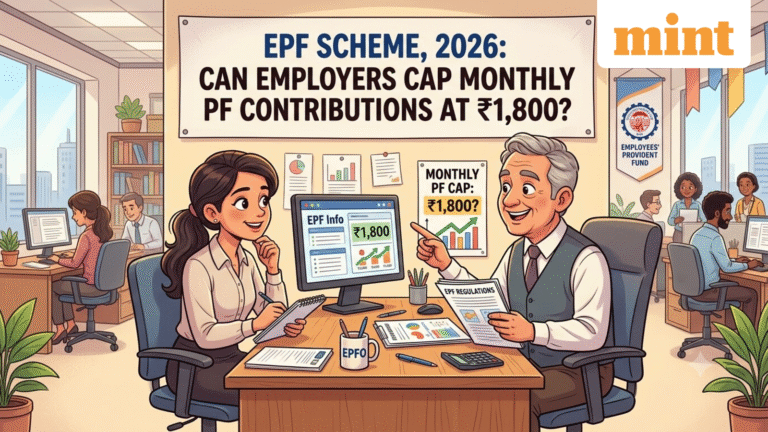 EPF Scheme 2026: Can employers cap EPF contribution at ₹1,800? Here’s what the law says