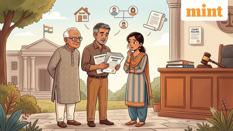 Can children claim a share in property inherited by their father? Karnataka HC explains when they can—and cannot