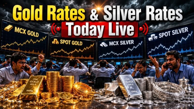 Gold Rates & Silver Rates Today (27/07/2026) LIVE: MCX Gold Extends Surge, Silver Price Nears Rs 2.25 Lakh; Latest 24K, 22K, 18K Gold Prices Today