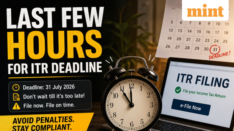 ITR filing deadline extension LIVE: Countdown begins for the 31 July tax filing due date; will there be an extension?