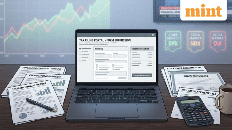 ITR filing 2026: How to report capital gains from shares, mutual funds and ETFs to avoid tax notices