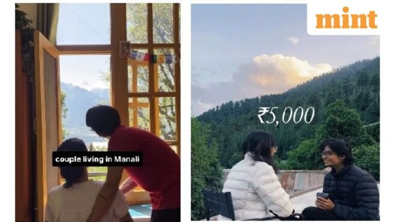 Bengaluru corporate couple ‘accidentally started saving ₹30,000 a month’ after relocating to Manali to work remotely