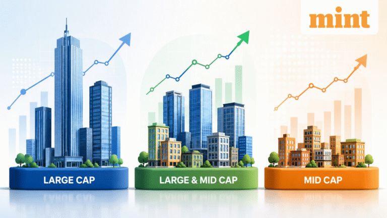 Large & mid-cap funds strike a balance: Higher returns than large-caps, lower volatility than mid-caps