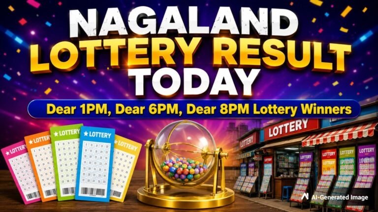 Nagaland Dear Lottery Result Today 26.7.2026 1 PM 6 PM 8 PM | Lottery Sambad LIVE Today; Full Winners List