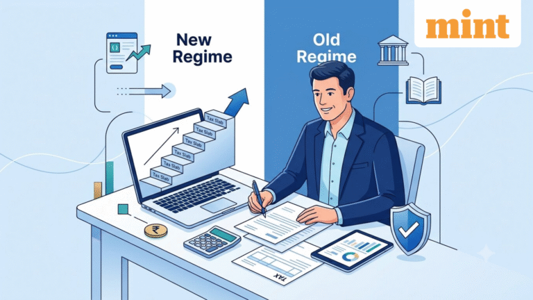 New vs old regime: Income tax slab rates for FY26 — know how slab-wise tax calculation works