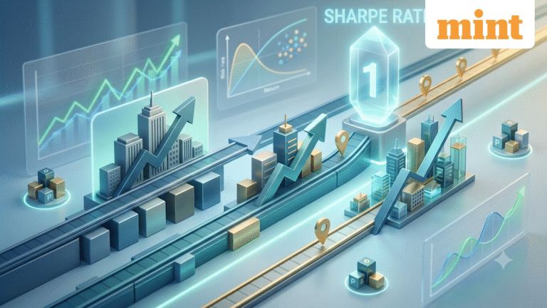 No large-cap fund reached Sharpe ratio of 1; several mid and small caps delivered stronger risk-adjusted returns