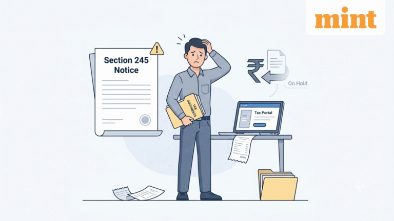 Received a Section 245 notice? Here’s why your income tax refund may be adjusted against pending tax demand
