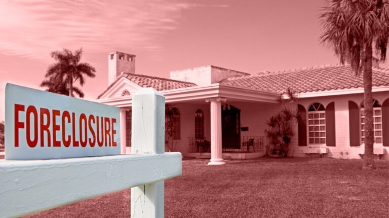 Foreclosures Rise, Led by Nevada, South Carolina, and Florida