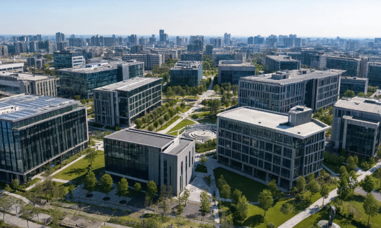 CMBS trust moves to foreclose on office park over $130 million loan