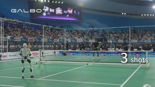World’s First Autonomous Humanoid Tennis Match: GALBOT Robots Complete 100+ Consecutive Rallies