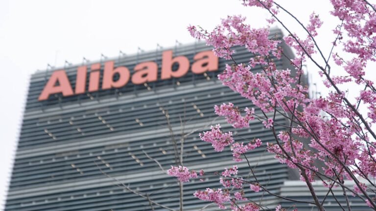 Alibaba shares fall as AI spending drives 75% drop in net income