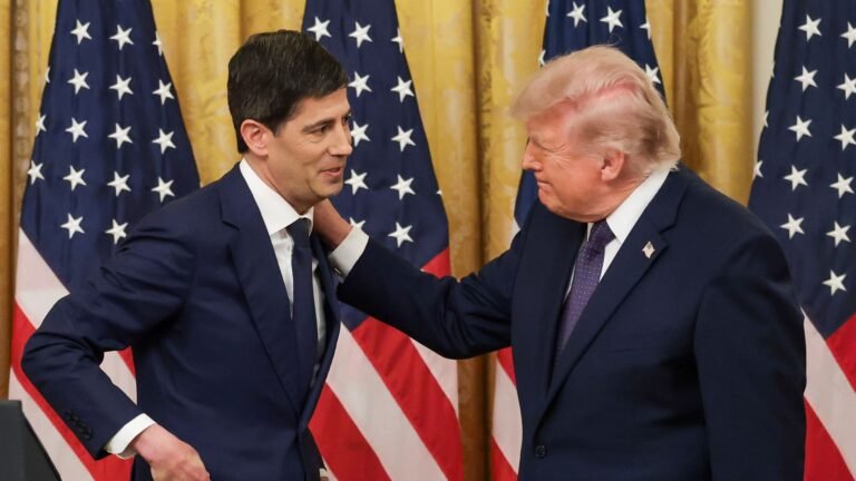 Trump says he spoke to Fed Chair Kevin Warsh, denies regular calls