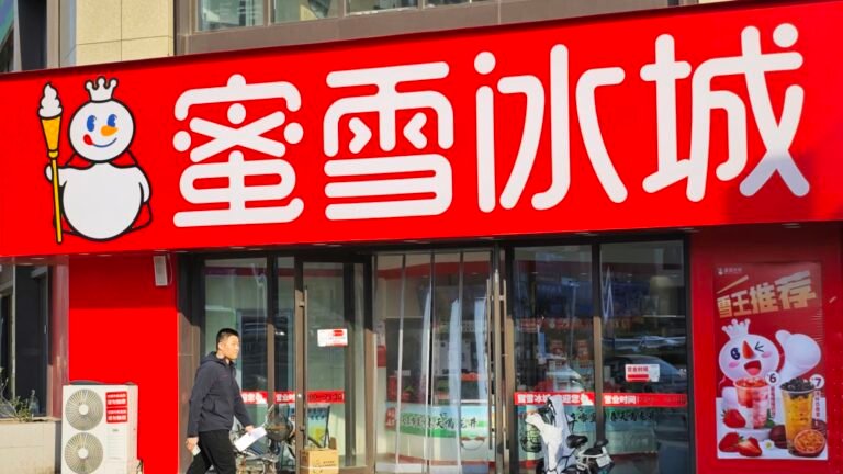 Mixue shares extend slide after profit drop as drinks chain sees costs rise