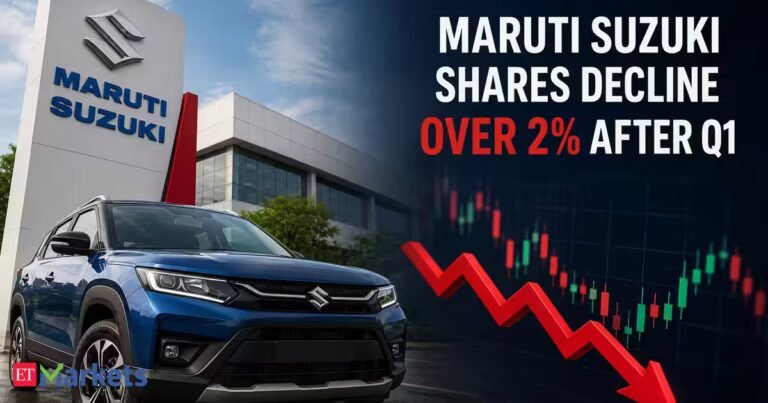 Maruti Suzuki shares decline over 2% after Q1. Morgan Stanley, Motilal Oswal decode the road ahead
