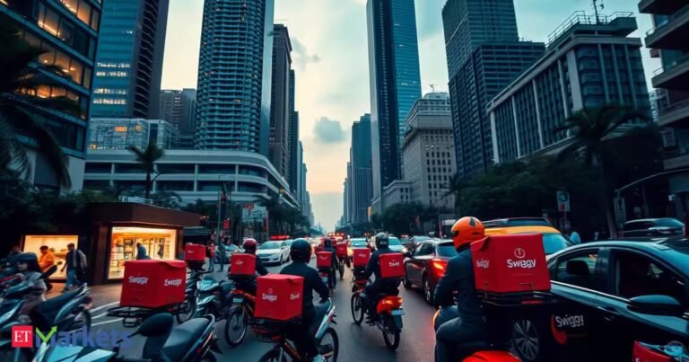 Swiggy shares jump nearly 3% as company targets Rs 10,000 crore adjusted EBITDA by FY31
