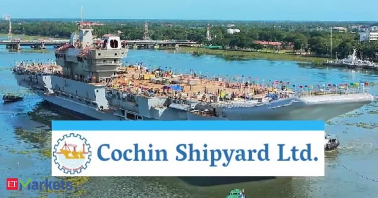 Cochin Shipyard Q1 Results: Profit falls 19% YoY to Rs 151 crore, revenue up marginally