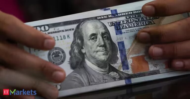 Dollar falls on surprise drop in US retail sales