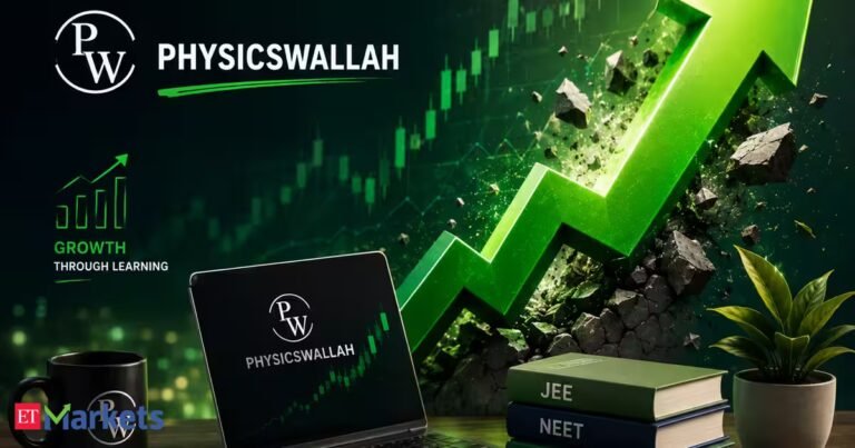PhysicsWallah shares rally 8% after Q1 loss narrows, revenue rises 24% YoY. Should you buy?