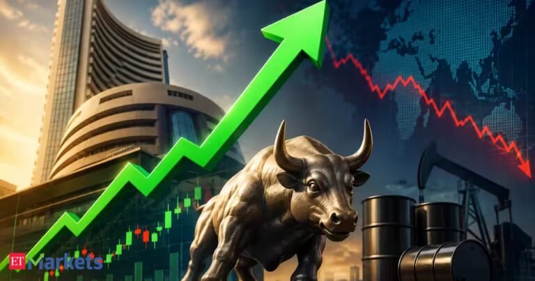Sensex rises 300 points; Nifty above 24,350 as oil prices slide. What lies ahead?