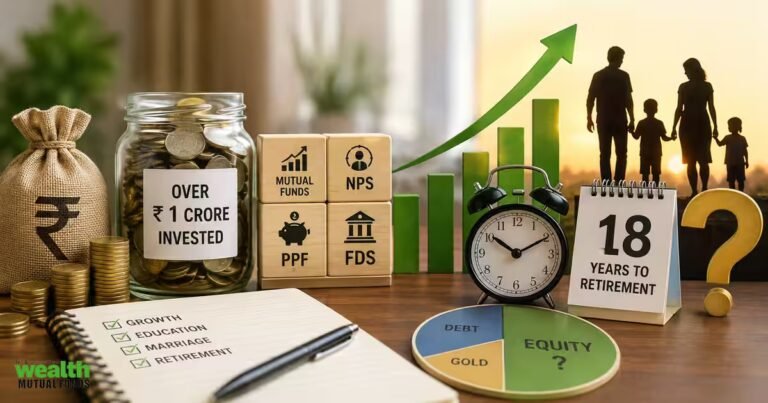 Over Rs 1 crore invested in mutual funds, NPS, PPF and FDs: Should this PSU banker increase equity exposure with 18 years to retirement?