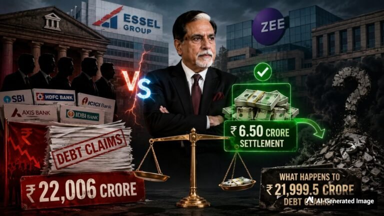 Subhash Chandra’s Rs 22,006 Crore Debt Settlement: Will Banks Recover Just 3 Paise Per Rs 100 Owed?