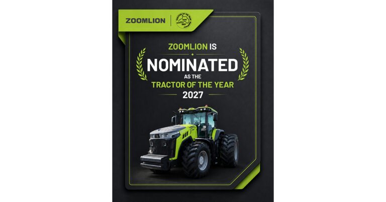 Présélectionné dans deux catégories des prix « Tracteur de l’année 2027 » (TOTY 2027), le tracteur hybride Zoomlion DV3504 marque une avancée majeure pour les machines agricoles chinoises à forte puissance