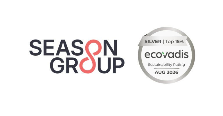 Season Group Achieves EcoVadis Silver Medal, Ranking Among Top 15% of Companies Assessed Globally
