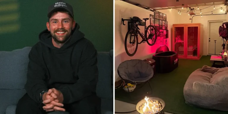 I Turned My Garage Into a Wellness Hub With a Sauna and Cold Plunge for $10,000