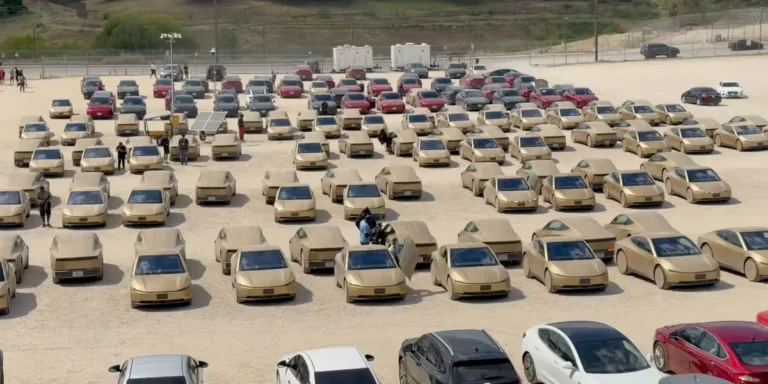 VIDEO: Fleets of New Tesla and Waymo Robotaxis Spotted