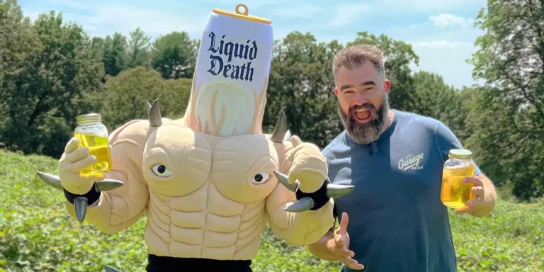 Brands Like Jason Kelce’s Garage Beer Embrace AI Bashing in Ads