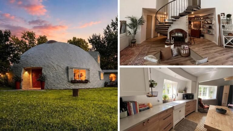 Crumbling Concrete Dome Home Is Listed for $500K After Total Overhaul
